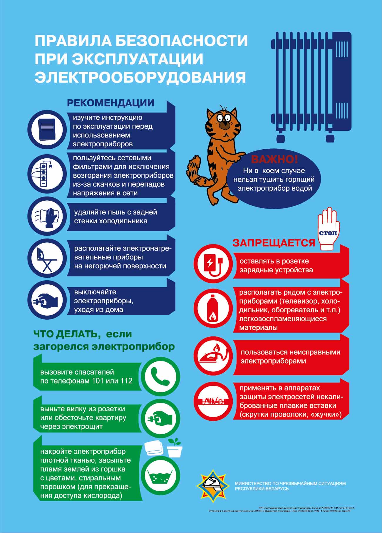 МЧС информирует - Гимназия № 1 г. Слуцка